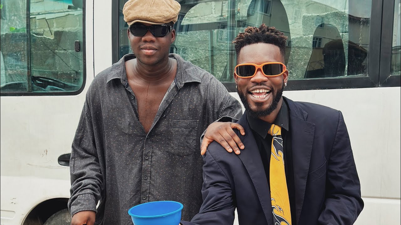 Cute Abiola amp Broda Shaggi – Two Blind Thieves Comedy