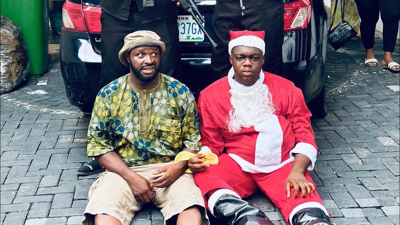 Cute Abiola amp Femi Adebayo – The Santa Christmas Deal